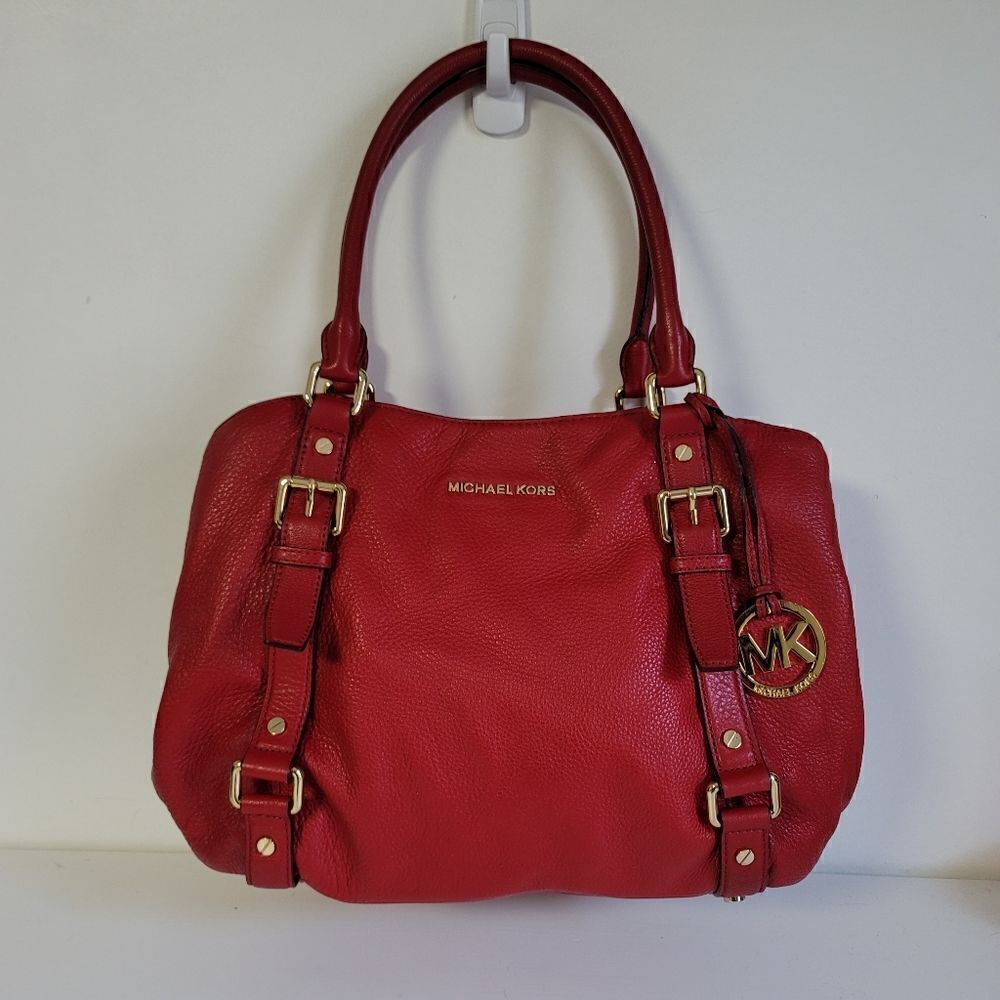 Michael Kors Bedford Leather Large satchel bag - Picture 2 of 16